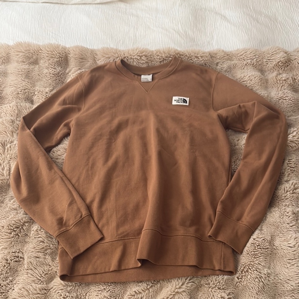 The North Face Men's Tan Sweater vintage